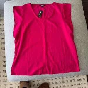 Expeess - Pink Sleeveless Top blouse